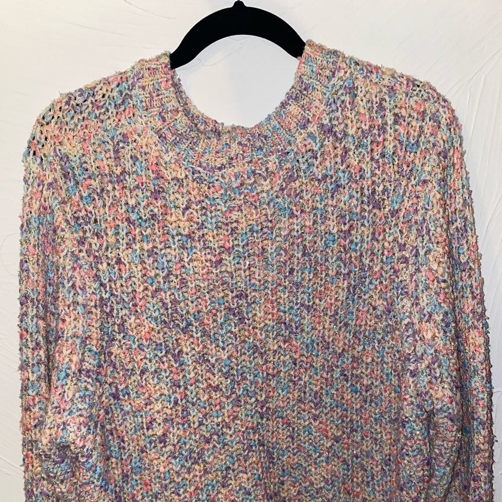 large beautifully sparkly sweater!! Never worn